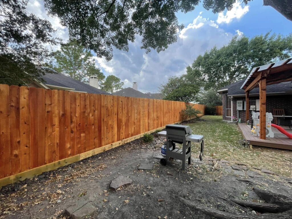 Tree Staining Wood Staining - 5J Fence & Exteriors